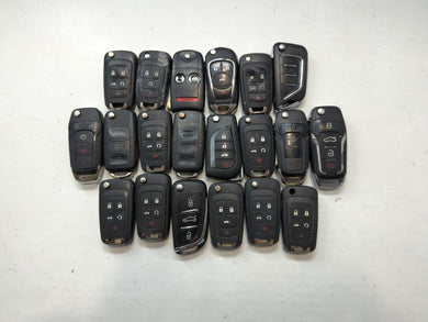 Lot of 20 Aftermarket Keyless Entry Remote Fob MIXED FCC IDS MIXED PART