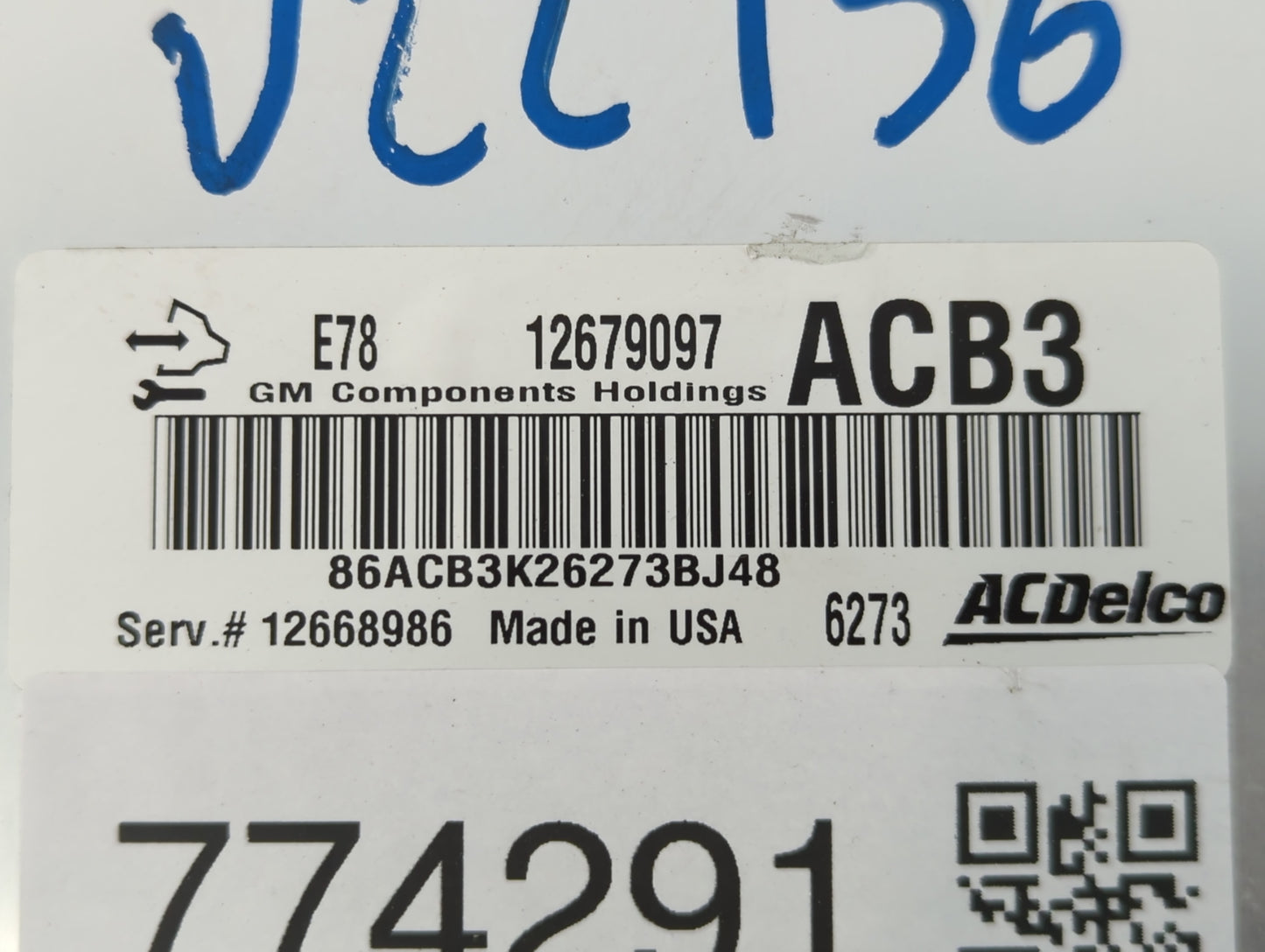 2017-2021 Buick Encore PCM Engine Control Computer ECU ECM PCU OEM P/N:E78 12679097 Fits Fits 2017 2018 2019 2020 2021 OEM Used Auto Parts - Oemusedautoparts1.com