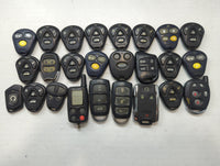 Lot of 25 Aftermarket Keyless Entry Remote Fob MIXED FCC IDS MIXED PART - Oemusedautoparts1.com
