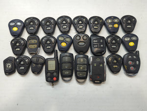 Lot of 25 Aftermarket Keyless Entry Remote Fob MIXED FCC IDS MIXED PART