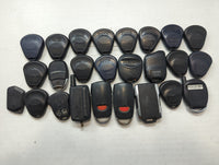 Lot of 25 Aftermarket Keyless Entry Remote Fob MIXED FCC IDS MIXED PART - Oemusedautoparts1.com
