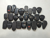 Lot of 25 Aftermarket Keyless Entry Remote Fob MIXED FCC IDS MIXED PART - Oemusedautoparts1.com
