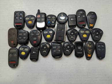 Lot of 25 Aftermarket Keyless Entry Remote Fob MIXED FCC IDS MIXED PART