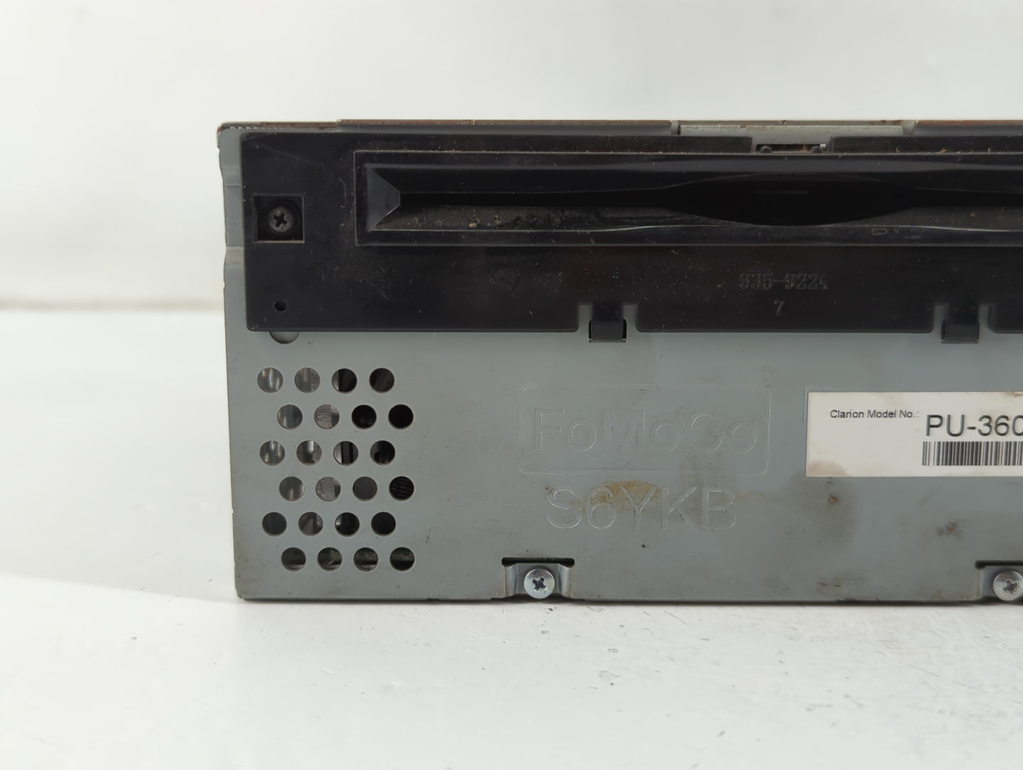 2017-2018 Ford F-150 Radio AM FM Cd Player Receiver Replacement P/N:JL3T-19C107-AA Fits Fits 2017 2018 OEM Used Auto Parts - Oemusedautoparts1.com