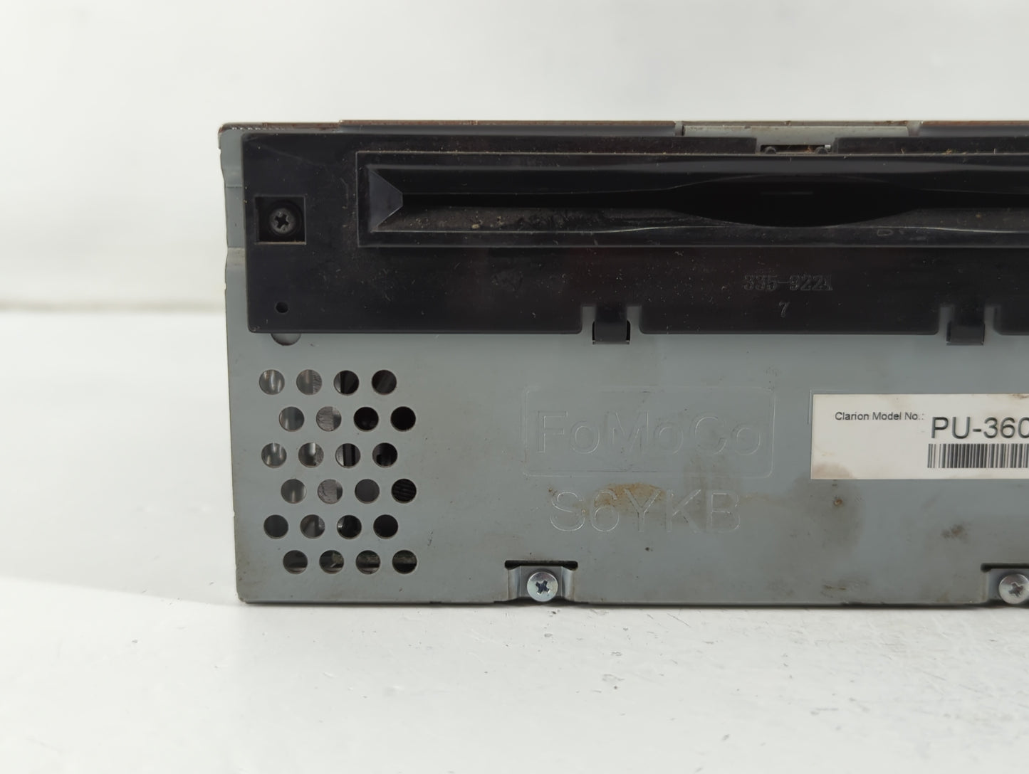 2017-2018 Ford F-150 Radio AM FM Cd Player Receiver Replacement P/N:JL3T-19C107-AA Fits Fits 2017 2018 OEM Used Auto Parts - Oemusedautoparts1.com