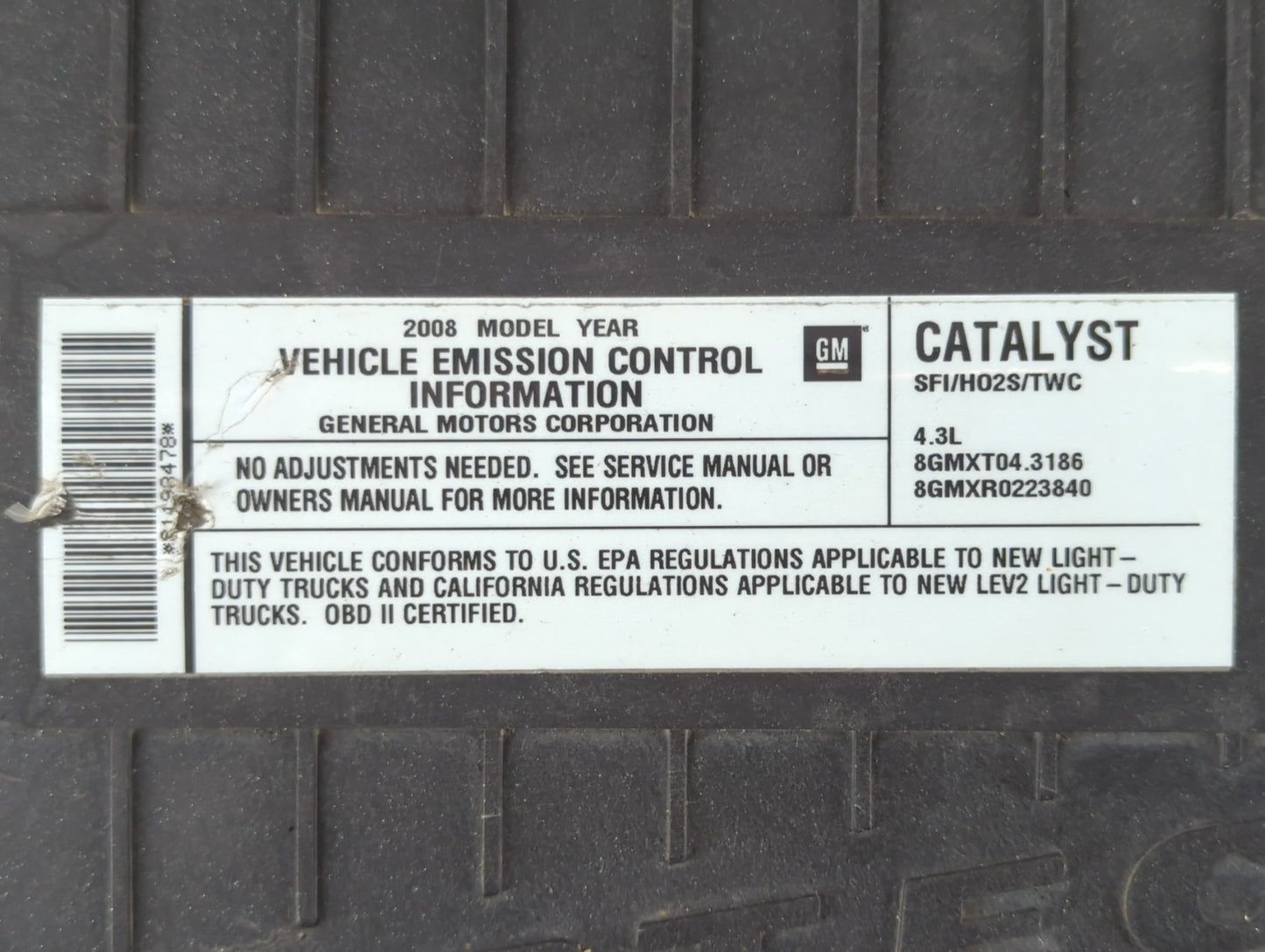 2009-2014 Cadillac Escalade Air Cleaner Intake-duct Hose Tube - Oemusedautoparts1.com