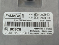 2020 Ford Fusion PCM Engine Control Computer ECU ECM PCU OEM P/N:0 261 S22 318 GS7A-12B684-BEA, KS7A-12A650-BCA Fits OEM Used Auto Parts - Oemusedautoparts1.com