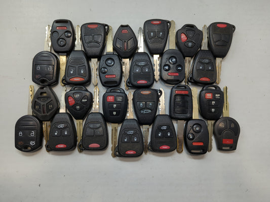 Lot of 25 Aftermarket Keyless Entry Remote Fob MIXED FCC IDS MIXED PART - Oemusedautoparts1.com