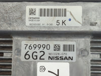 2017 Infiniti Qx60 PCM Engine Control Computer ECU ECM PCU OEM P/N:BED403-300 NEC028-070 Fits OEM Used Auto Parts - Oemusedautoparts1.com