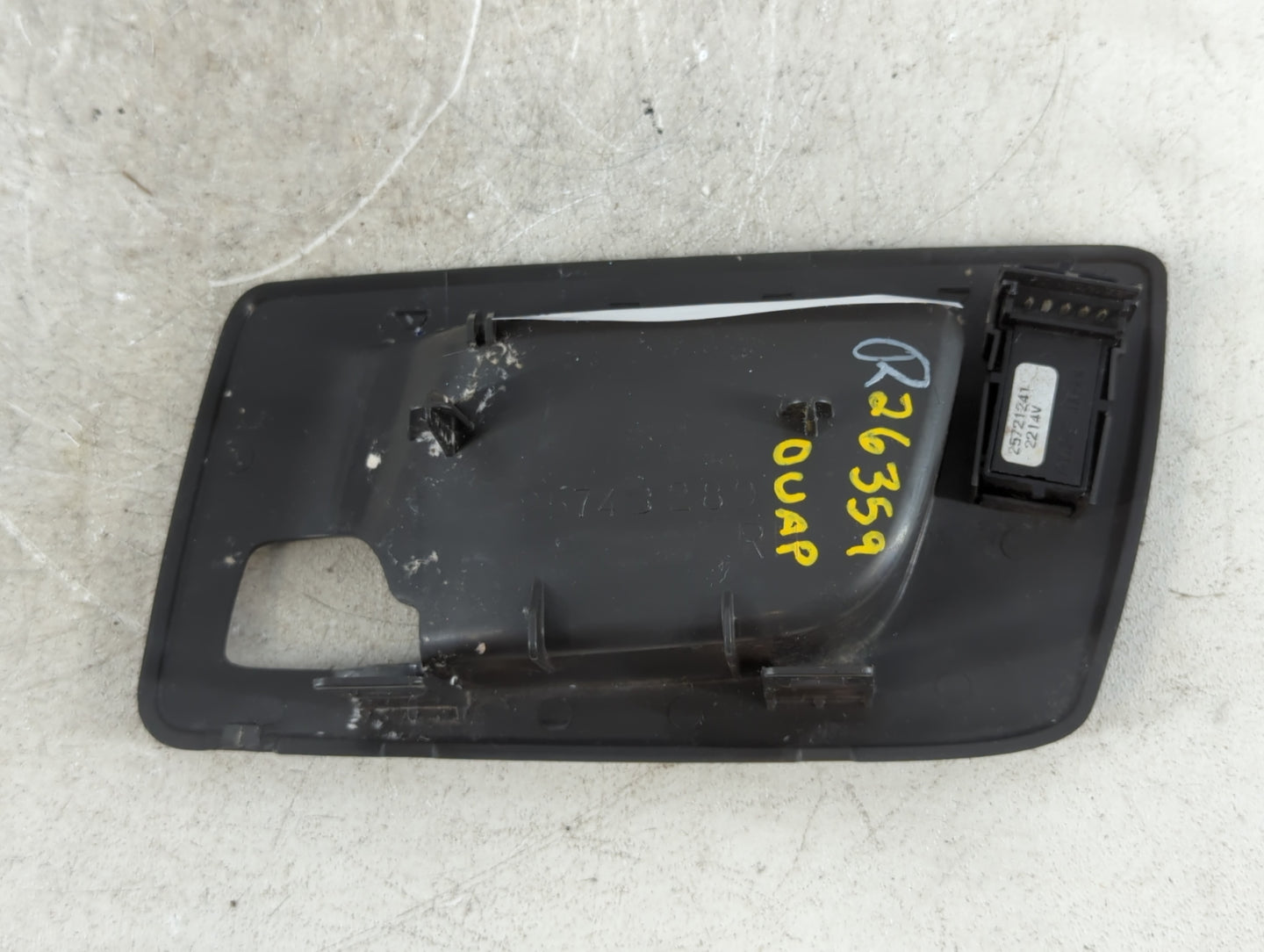 2003 Cadillac Cts Passenger Right Power Window Switch 25743289 - Oemusedautoparts1.com