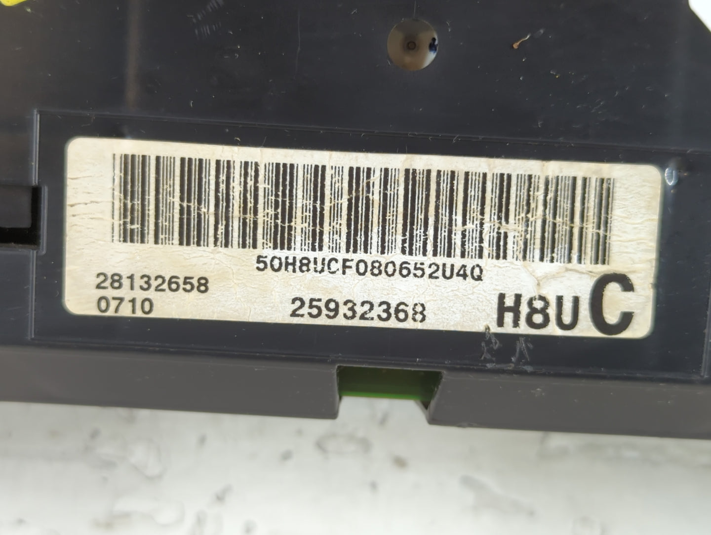 2008-2010 Chevrolet Express 1500 Instrument Cluster Speedometer Gauges P/N:28132658 25932368 Fits Fits 2008 2009 2010 OEM Used Auto Parts - Oemusedautoparts1.com