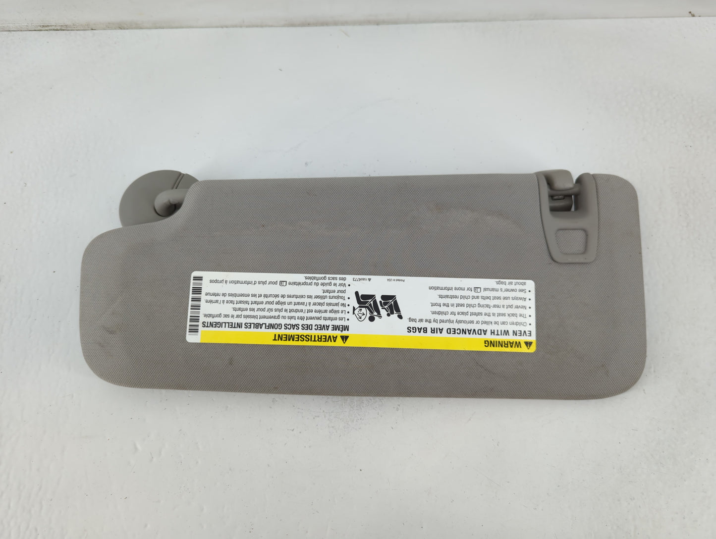 2004-2012 Chevrolet Malibu Sun Visor Shade Replacement Driver Left Mirror Fits Fits 2004 2005 2008 2009 2010 2011 2012 OEM Used Auto Parts - Oemusedautoparts1.com