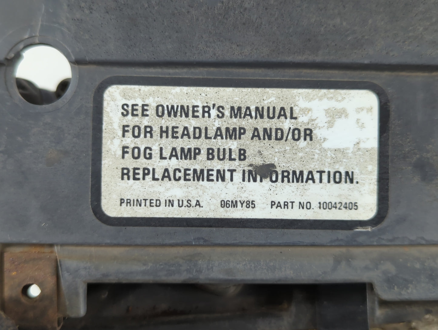 1992-1995 Buick Skylark Driver Left Oem Head Light Headlight Lamp