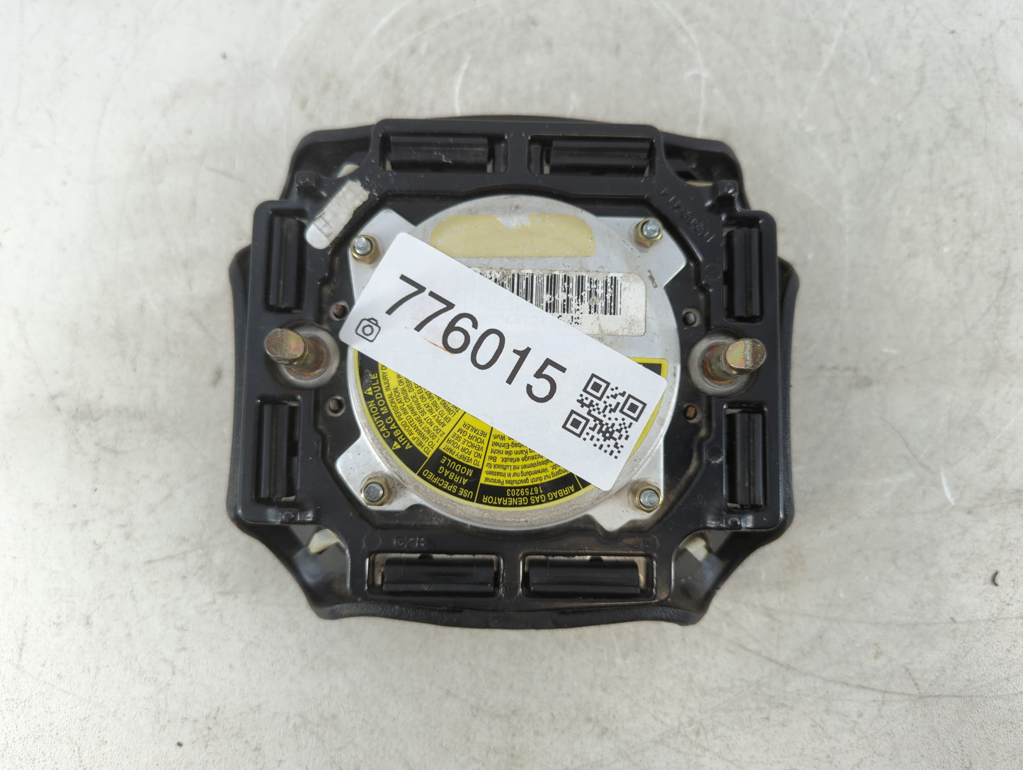 0 Gmc S10 Blazer Air Bag Driver Left Steering Wheel Mounted Fits Fits 201 2002 2003 2004 2005 OEM Used Auto Parts - Oemusedautoparts1.com