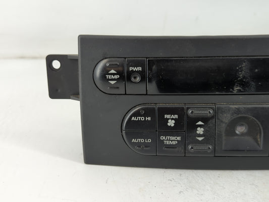 2004 Chevrolet Impala Climate Control Module Temperature AC/Heater Replacement P/N:(P)05005469AB Fits OEM Used Auto Parts