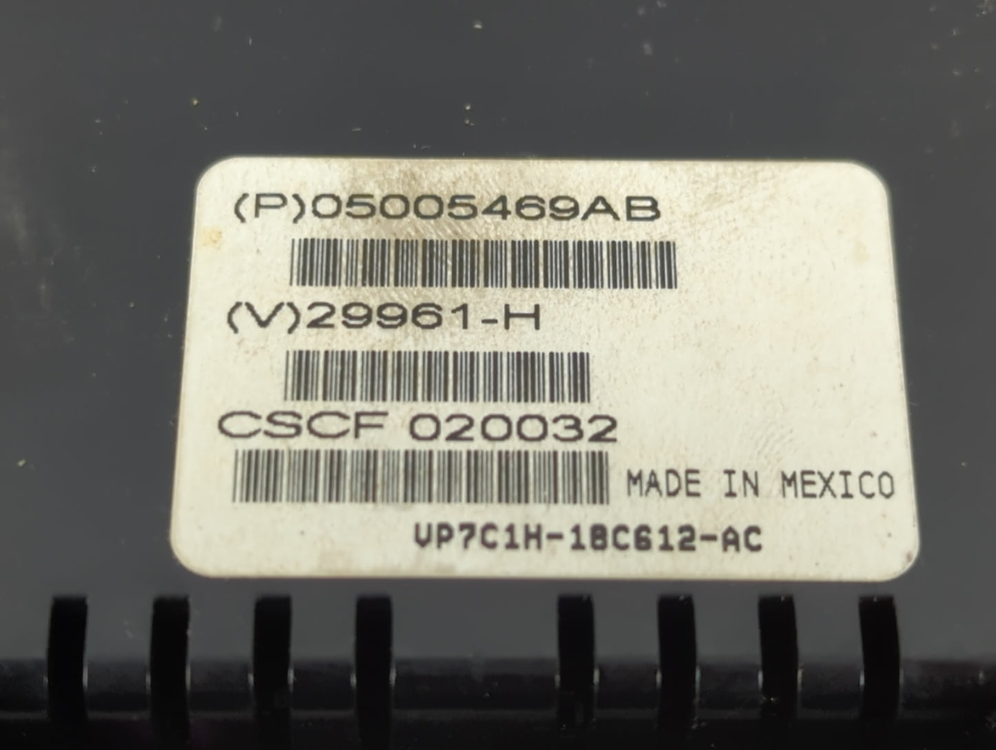 2004 Chevrolet Impala Climate Control Module Temperature AC/Heater Replacement P/N:(P)05005469AB Fits OEM Used Auto Parts - Oemusedautoparts1.com