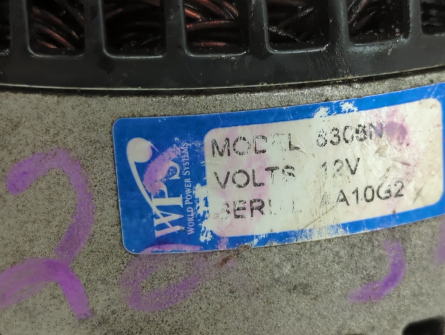 2004-2005 Ford E-350 Club Wagon Alternator Replacement Generator Charging Assembly Engine OEM Fits OEM Used Auto Parts - Oemusedautoparts1.com