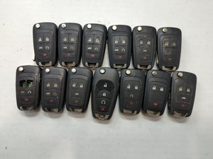 Lot of 13 Chevrolet Keyless Entry Remote Fob MIXED FCC IDS MIXED PART