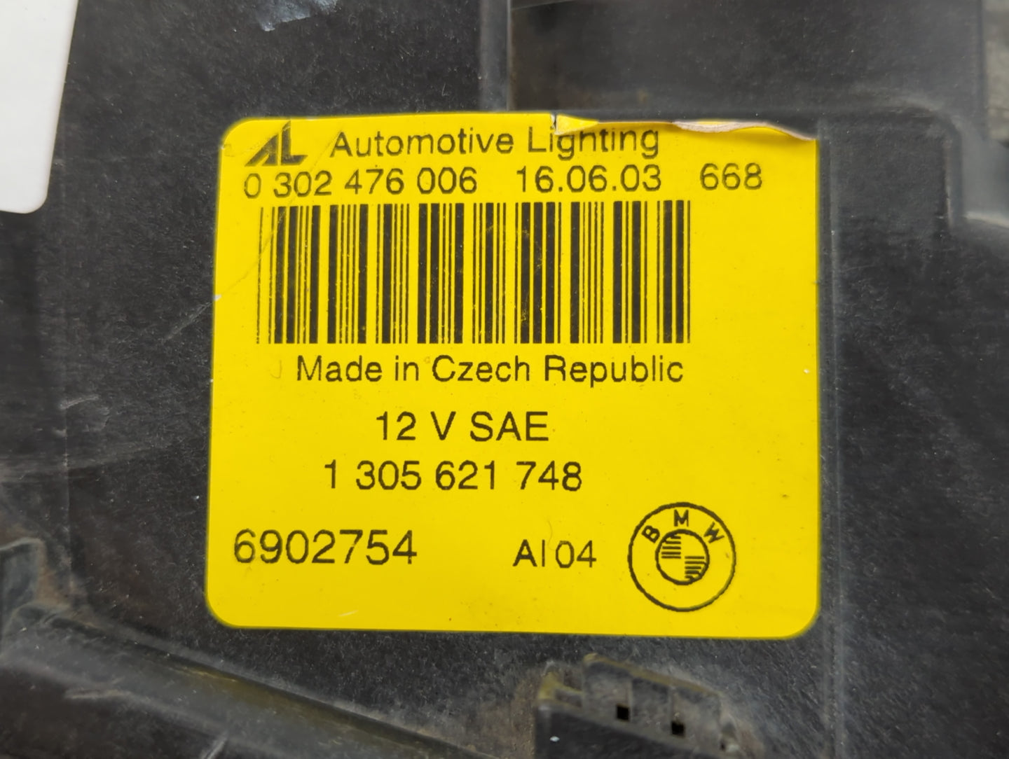 2001-2001 Bmw 325i Driver Left Oem Head Light Headlight Lamp - Oemusedautoparts1.com