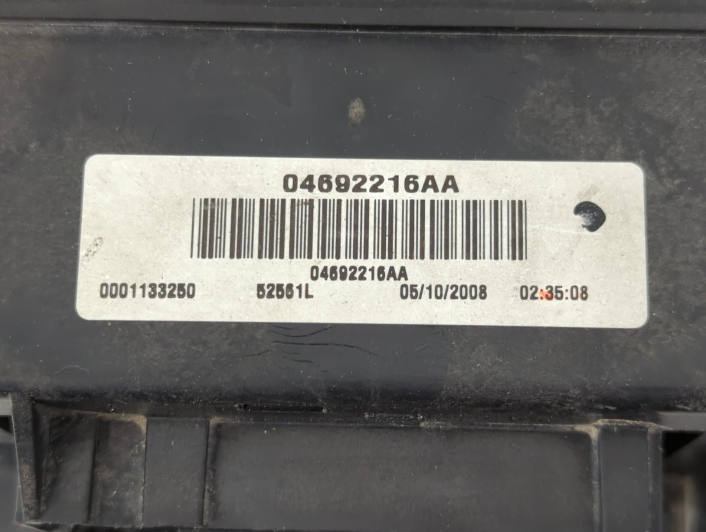 2009-2009 Jeep Commander Fusebox Fuse Box Relay Module Tipm 04692216aa - Oemusedautoparts1.com