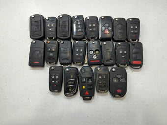 compare product Lot of 23 Aftermarket Keyless Entry Remote Fob MIXED FCC IDS MIXED PART