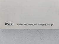 2007 Mazda 3 Owners Manual Book Guide P/N:9999-95-038C-07 OEM Used Auto Parts - Oemusedautoparts1.com