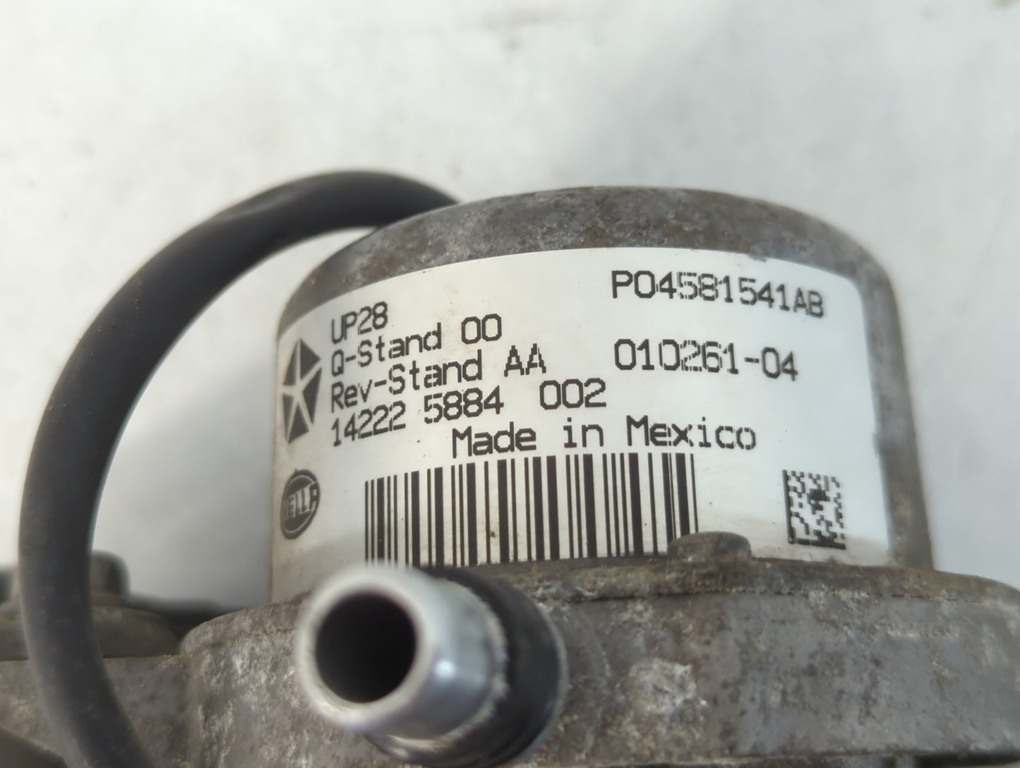 2009 Dodge Ram 1500 Central Vaccum Lock Pump 14222 5884 002|p04581541ab - Oemusedautoparts1.com