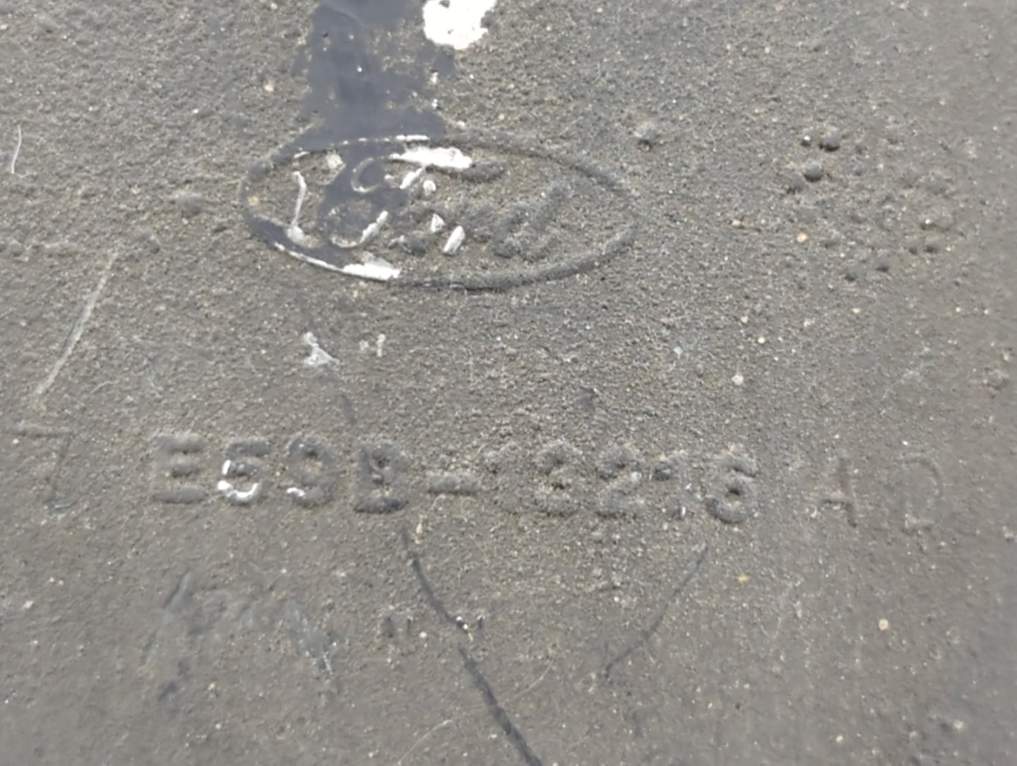 1988 Ford Aerostar Driver Left Oem Head Light Headlight Lamp - Oemusedautoparts1.com