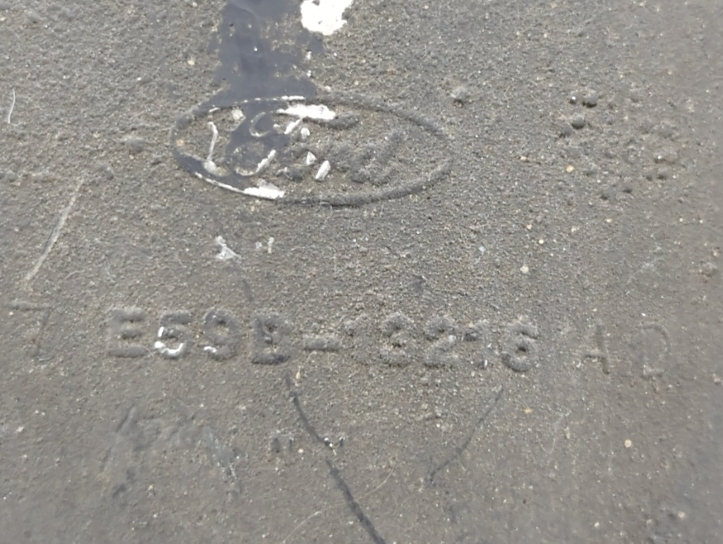 1988 Ford Aerostar Driver Left Oem Head Light Headlight Lamp - Oemusedautoparts1.com