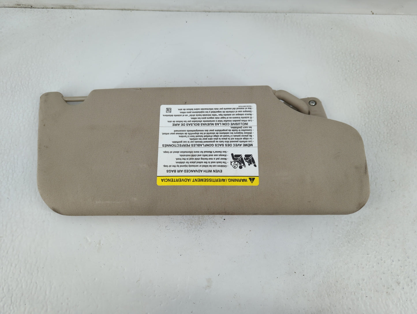 2011-2014 Ford Edge Sun Visor Shade Replacement Driver Left Mirror Fits Fits 2011 2012 2013 2014 OEM Used Auto Parts - Oemusedautoparts1.com