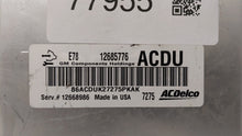 2017-2021 Buick Encore PCM Engine Control Computer ECU ECM PCU OEM P/N:12679097 12670309 Fits Fits 2017 2018 2019 2020 2021 OEM Used Auto Parts - Oemusedautoparts1.com 