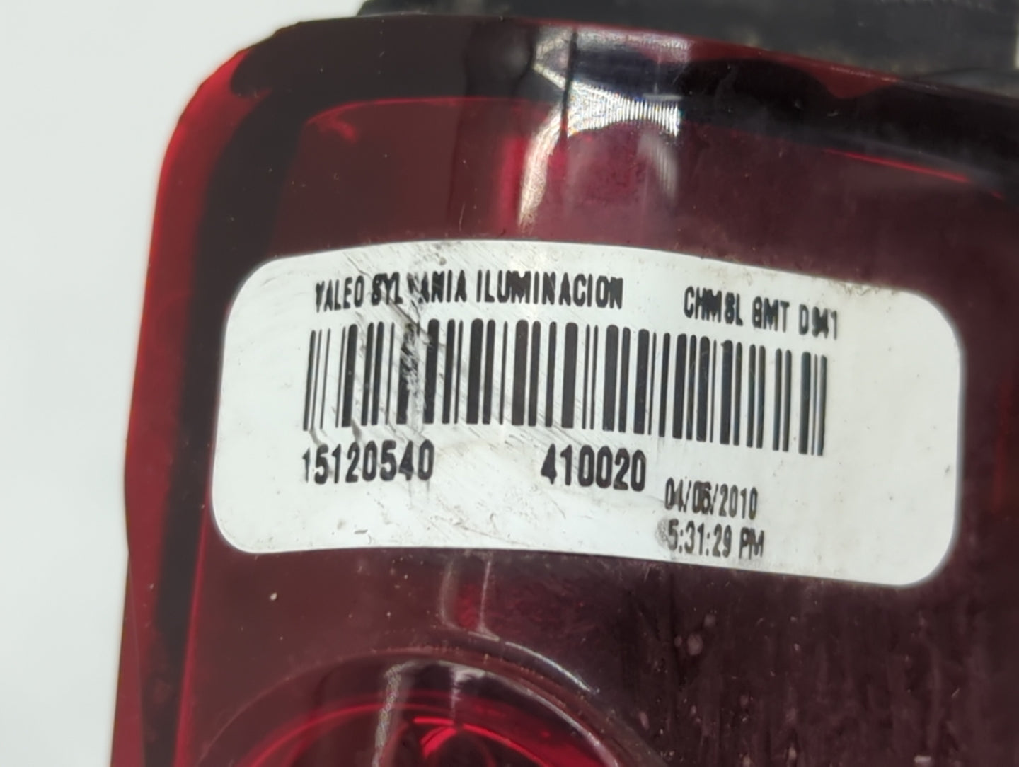 2010 Chevrolet Avalanche Third Brake Light Tail Light P/N:15120540 Fits OEM Used Auto Parts - Oemusedautoparts1.com