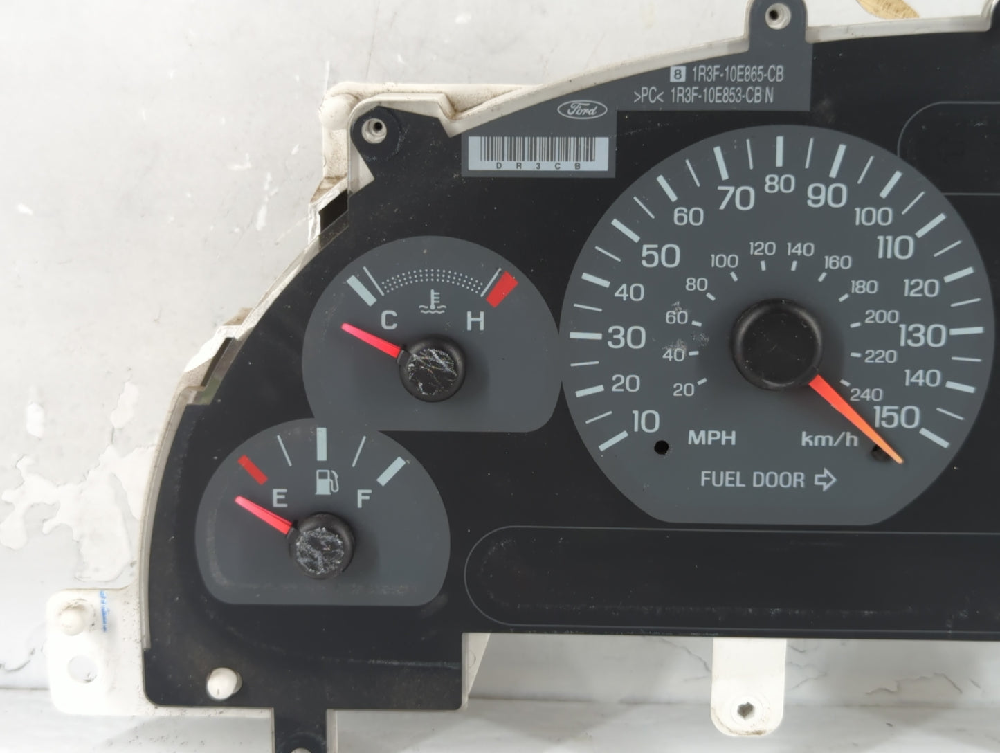 2008 Ford Mustang Instrument Cluster Speedometer Gauges Fits OEM Used Auto Parts - Oemusedautoparts1.com