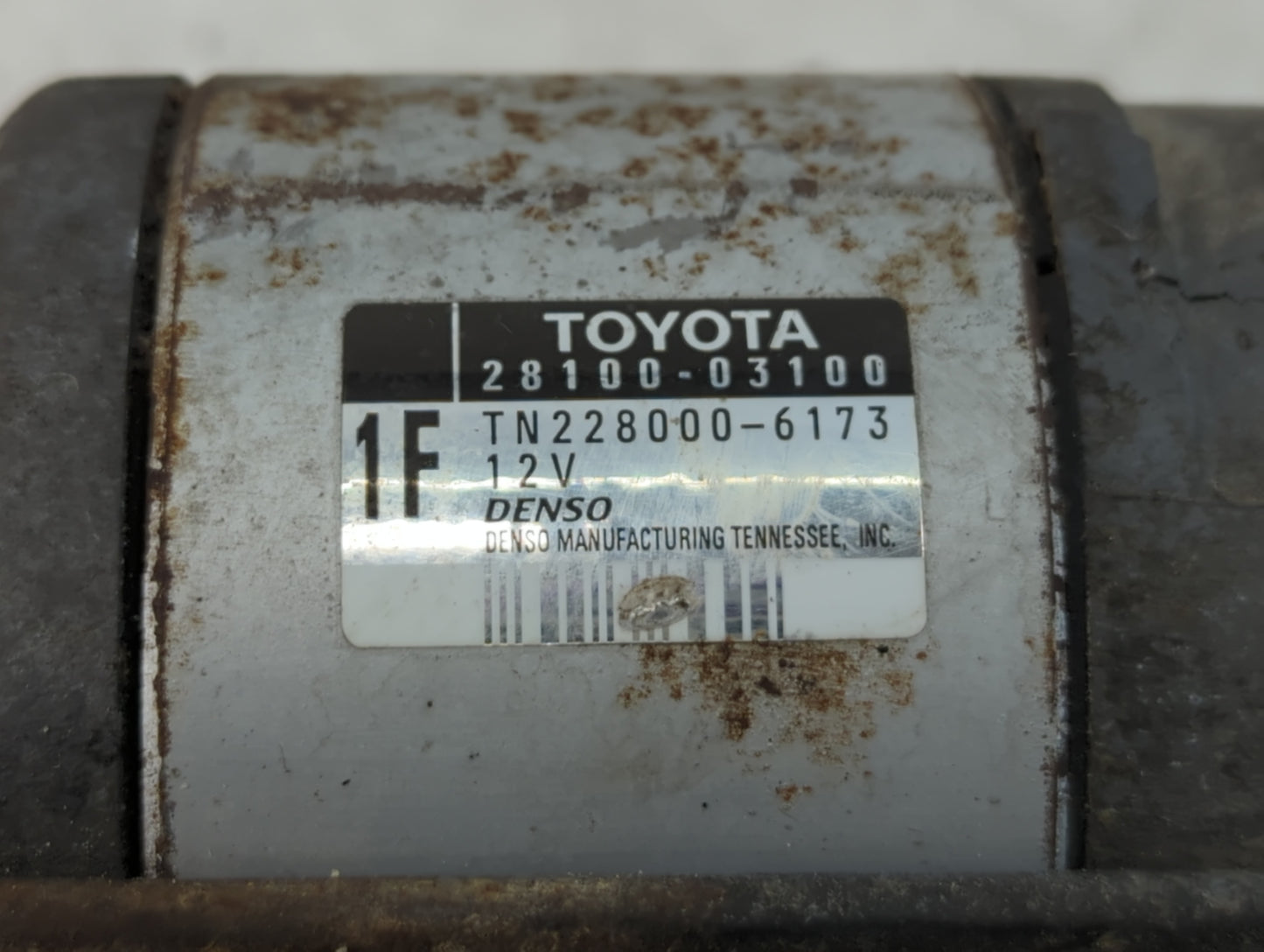 1995-2004 Toyota Avalon Car Starter Motor Solenoid OEM P/N:TN228000-6173 28100-03100 Fits OEM Used Auto Parts - Oemusedautoparts1.com