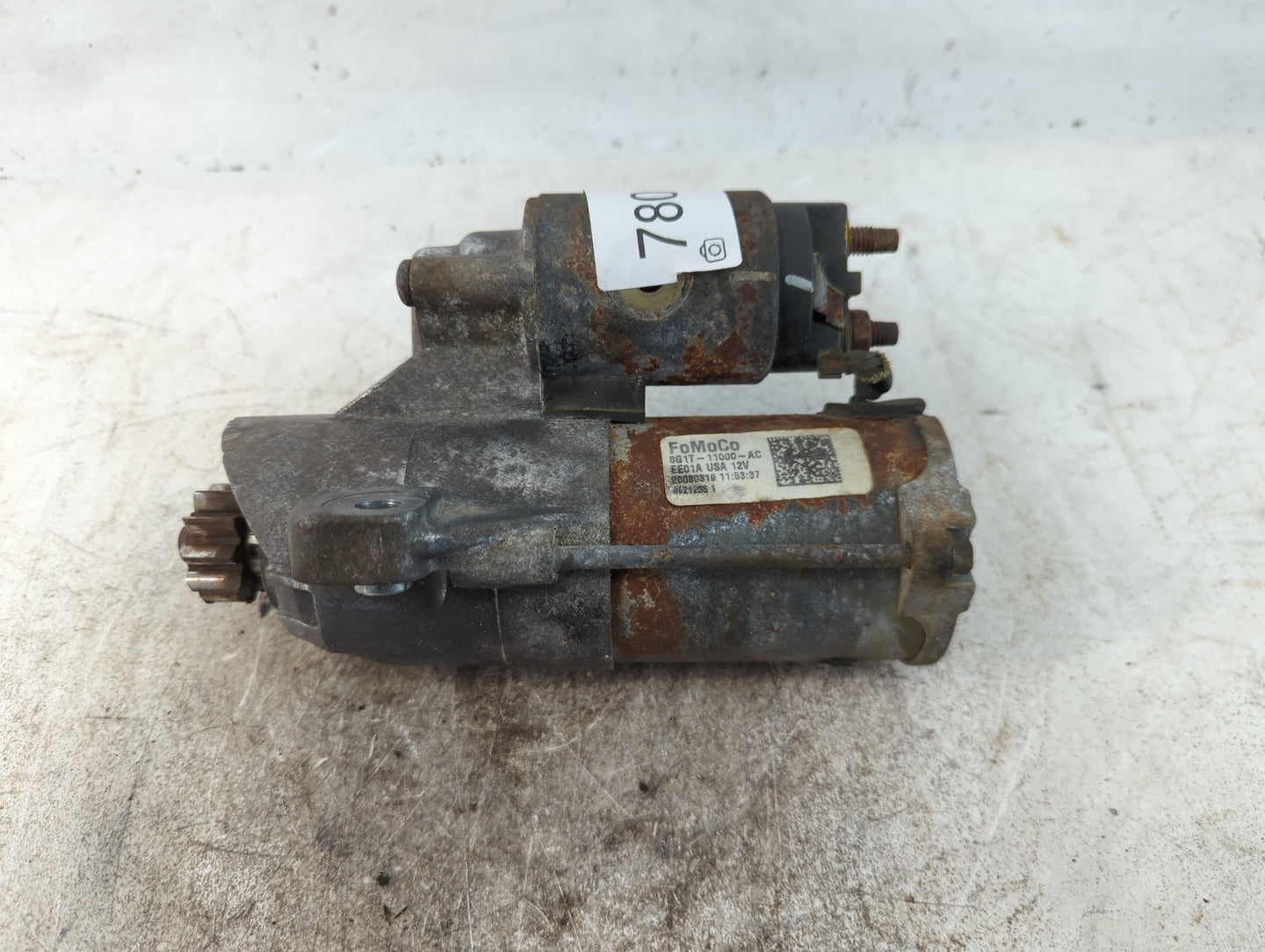 2007-2018 Ford Edge Car Starter Motor Solenoid OEM P/N:8G1T-11000-AC Fits OEM Used Auto Parts - Oemusedautoparts1.com
