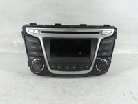 2012-2014 Hyundai Accent Radio AM FM Cd Player Receiver Replacement P/N:96170-1R151GU Fits Fits 2012 2013 2014 OEM Used Auto Parts - Oemusedautoparts1.com