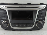 2012-2014 Hyundai Accent Radio AM FM Cd Player Receiver Replacement P/N:96170-1R151GU Fits Fits 2012 2013 2014 OEM Used Auto Parts - Oemusedautoparts1.com