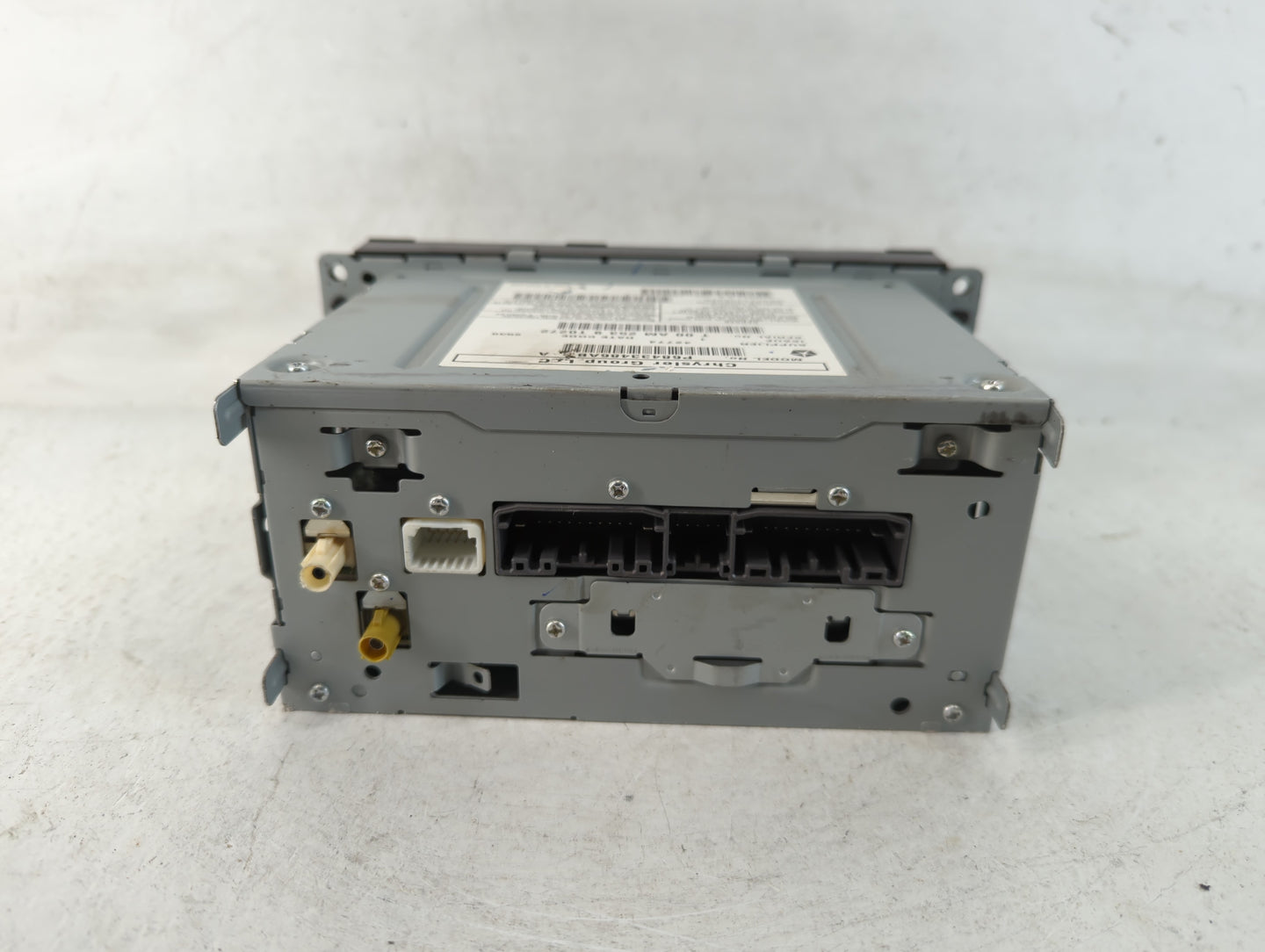 2019 Dodge Caravan Radio AM FM Cd Player Receiver Replacement P/N:P68433486AB Fits Fits 2012 2013 2014 2015 2016 2017 2018 2020 OEM Used Auto Parts - Oemusedautoparts1.com