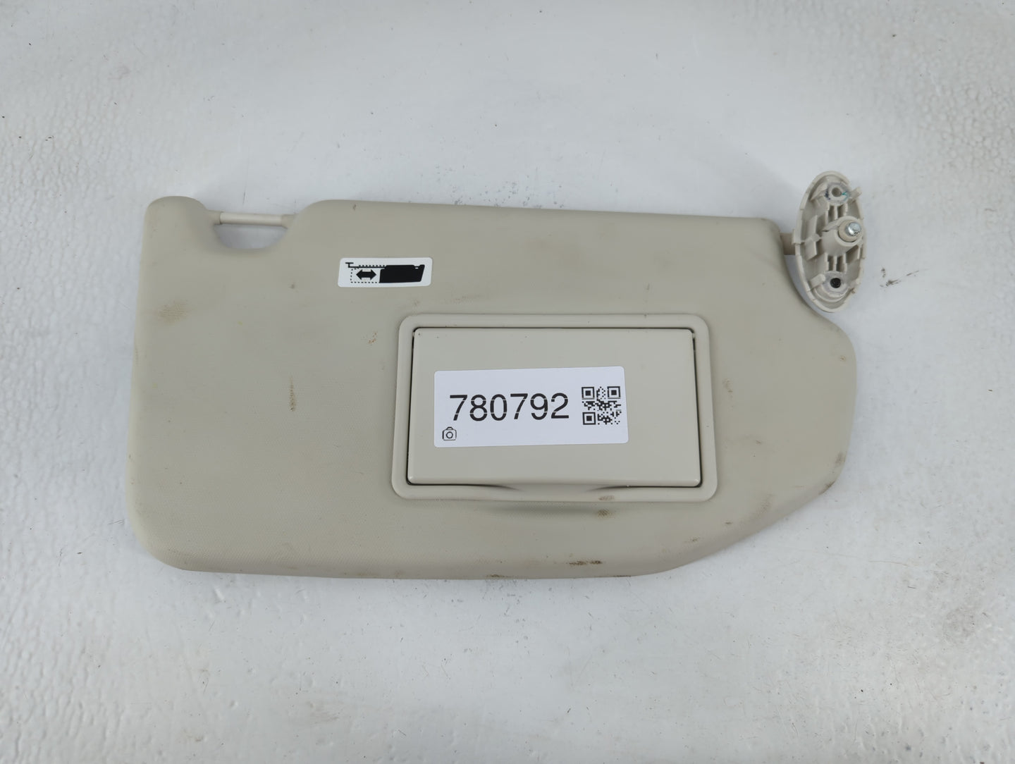 2019-2020 Ford Ecosport Sun Visor Shade Replacement Passenger Right Mirror Fits Fits 2019 2020 OEM Used Auto Parts - Oemusedautoparts1.com