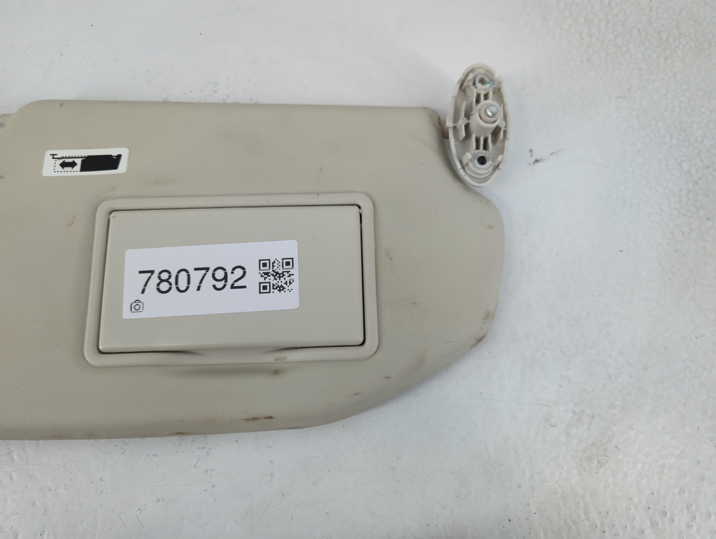 2019-2020 Ford Ecosport Sun Visor Shade Replacement Passenger Right Mirror Fits Fits 2019 2020 OEM Used Auto Parts - Oemusedautoparts1.com