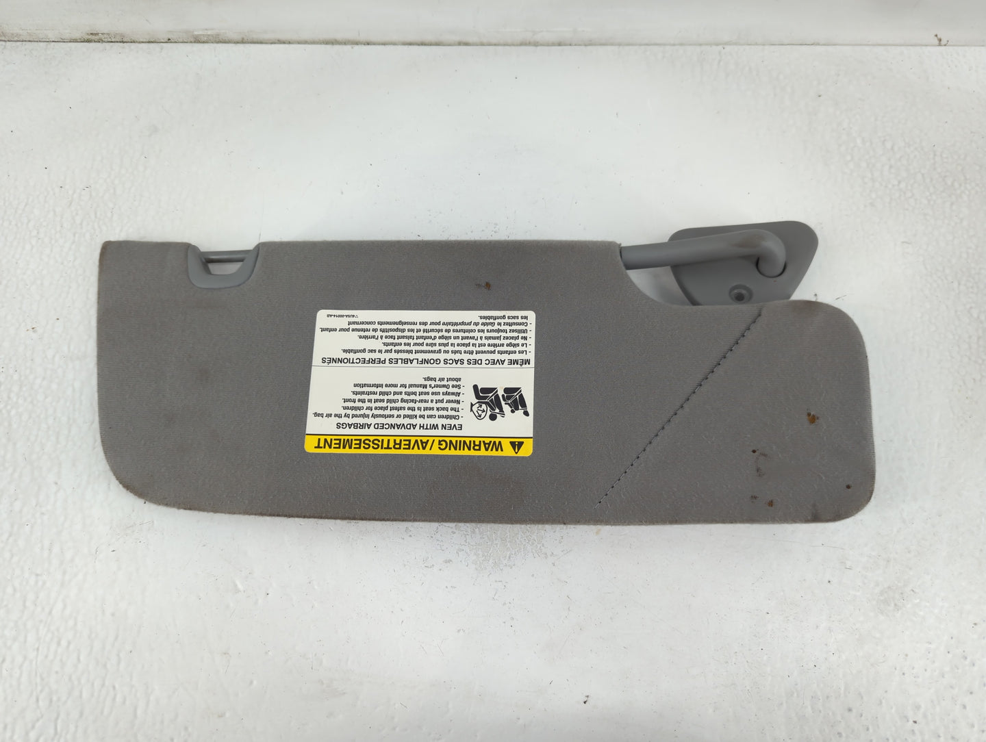 2005-2011 Ford Mustang Sun Visor Shade Replacement Driver Left Mirror Fits Fits 2005 2006 2007 2008 2009 2010 2011 OEM Used Auto Parts - Oemusedautoparts1.com