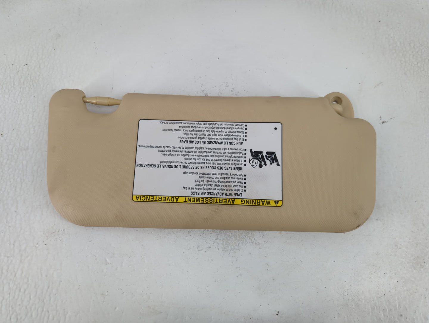 2017-2019 Toyota Corolla Sun Visor Shade Replacement Driver Left Mirror Fits Fits 2017 2018 2019 OEM Used Auto Parts - Oemusedautoparts1.com