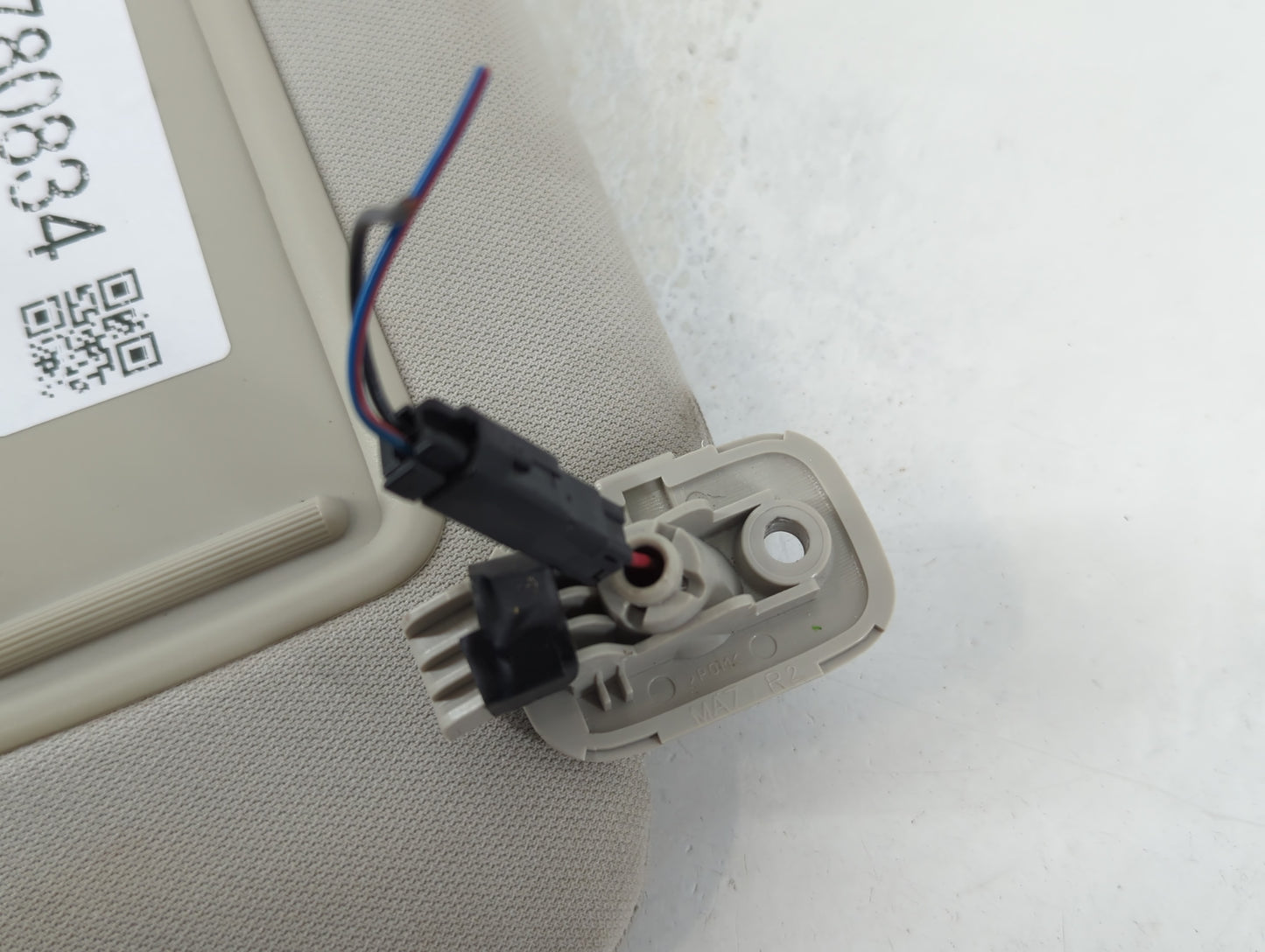 2010-2015 Mazda Cx-9 Sun Visor Shade Replacement Passenger Right Mirror Fits Fits 2010 2011 2012 2013 2014 2015 OEM Used Auto Parts - Oemusedautoparts1.com