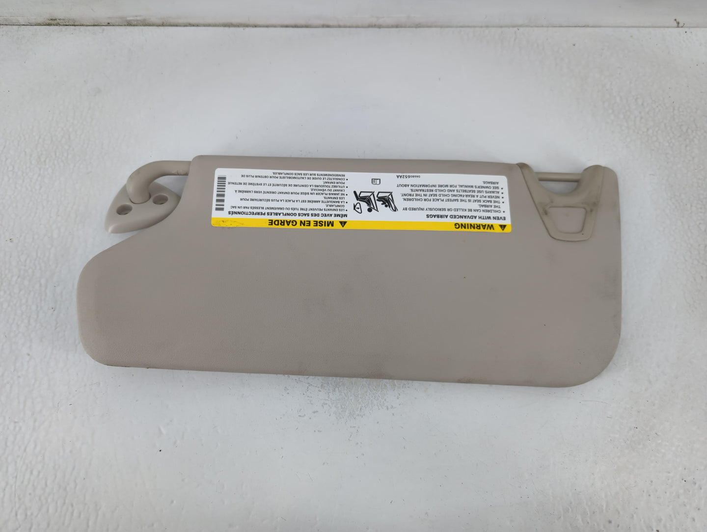 2015 Dodge Journey Sun Visor Shade Replacement Passenger Right Mirror Fits OEM Used Auto Parts - Oemusedautoparts1.com