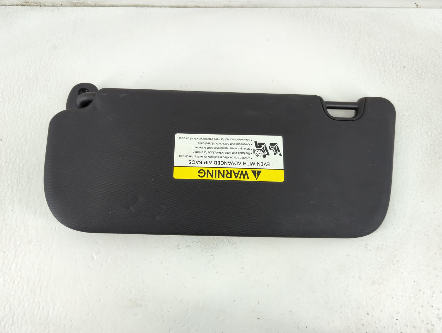 2014-2019 Kia Soul Sun Visor Shade Replacement Passenger Right Mirror Fits Fits 2014 2015 2016 2017 2018 2019 OEM Used Auto Parts - Oemusedautoparts1.com