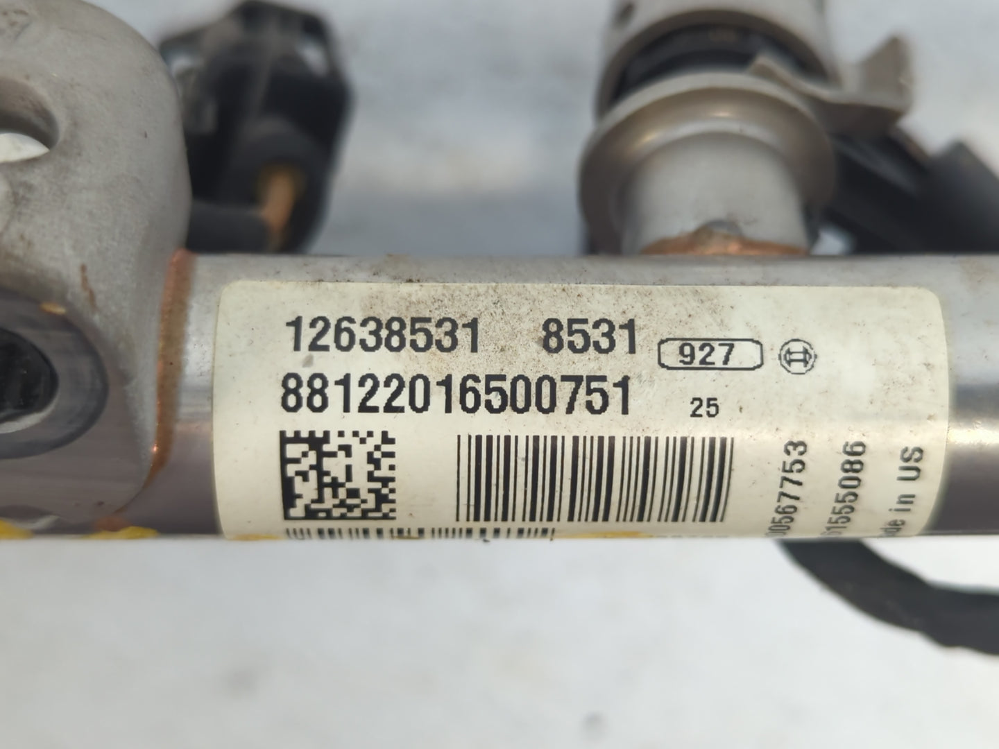 2011 Buick Lacrosse Fuel Injectors P/N:12638531 Fits OEM Used Auto Parts - Oemusedautoparts1.com