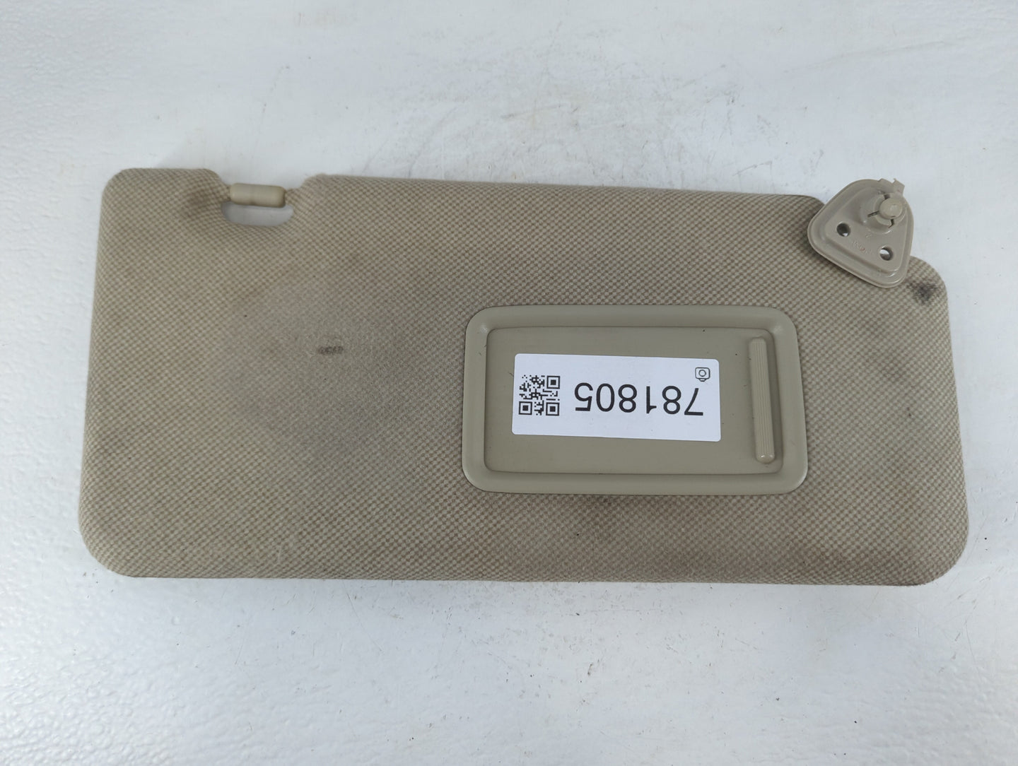 2007-2012 Nissan Versa Sun Visor Shade Replacement Passenger Right Mirror Fits Fits 2007 2008 2009 2010 2011 2012 OEM Used Auto Parts - Oemusedautoparts1.com