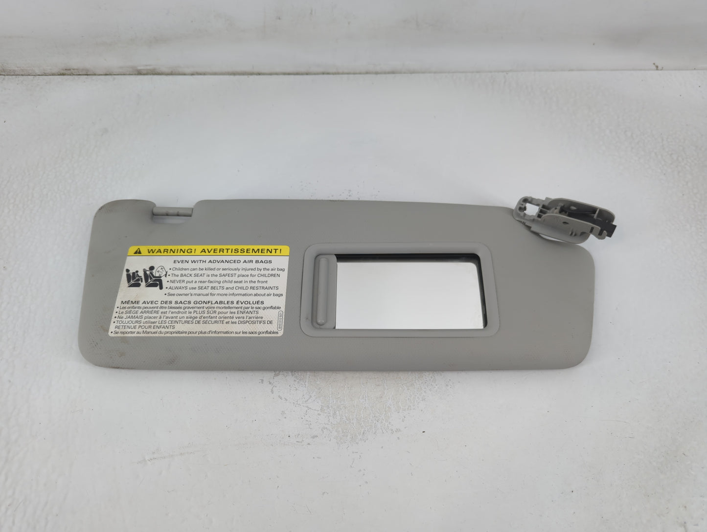 2010-2017 Audi A5 Sun Visor Shade Replacement Passenger Right Mirror Fits Fits 2010 2011 2012 2013 2014 2015 2016 2017 OEM Used Auto Parts - Oemusedautoparts1.com