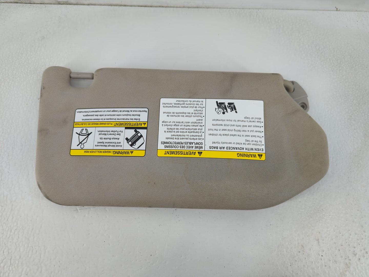 2019-2020 Nissan Pathfinder Sun Visor Shade Replacement Driver Left Mirror Fits Fits 2019 2020 OEM Used Auto Parts - Oemusedautoparts1.com