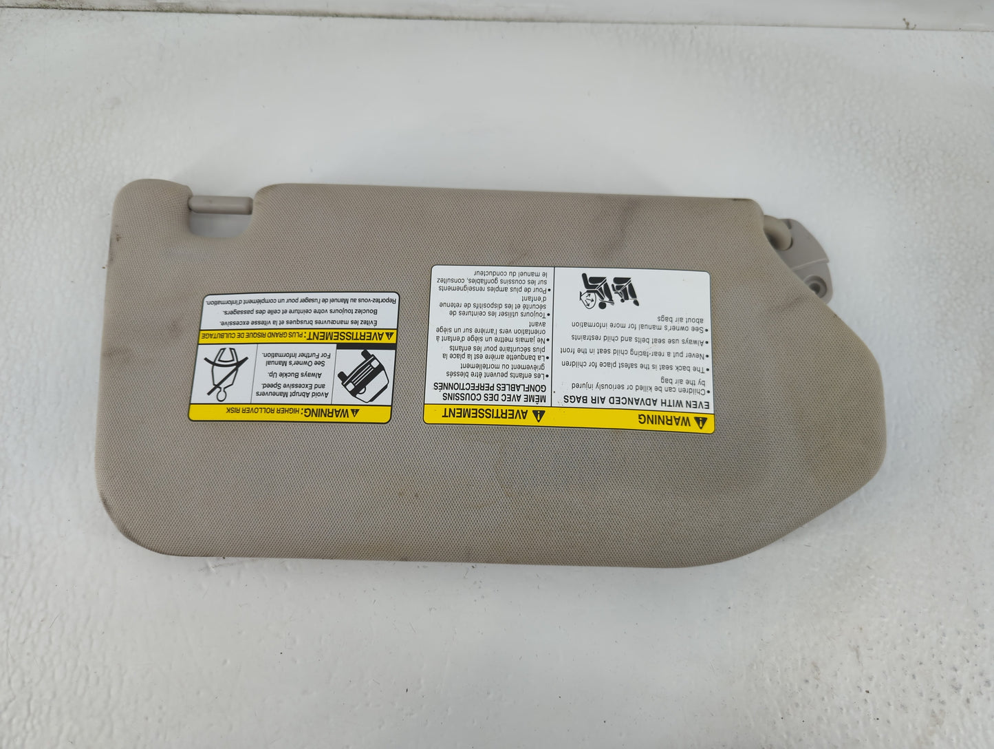 2019-2020 Nissan Pathfinder Sun Visor Shade Replacement Driver Left Mirror Fits Fits 2019 2020 OEM Used Auto Parts - Oemusedautoparts1.com